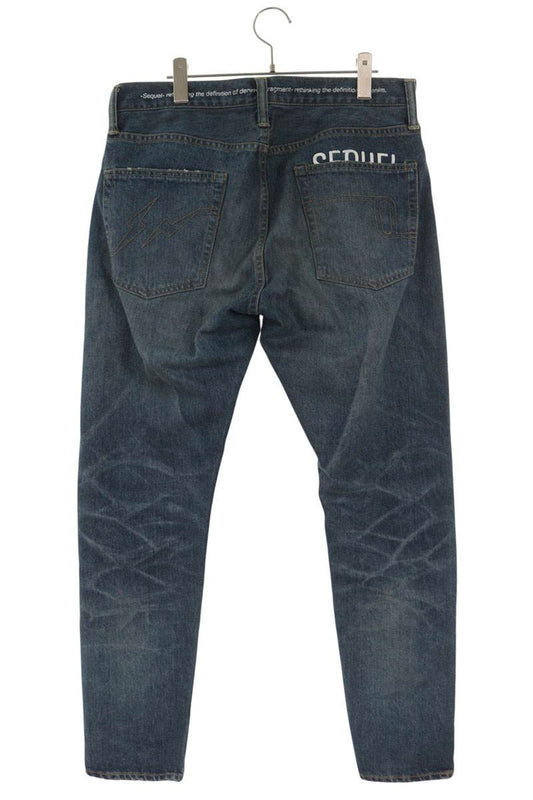 SEQUEL Used Wash Jeans Blue Size M