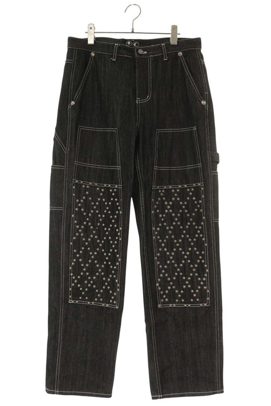 THUG CLUB Angel Studs Double Knee Jeans Multi Size 2