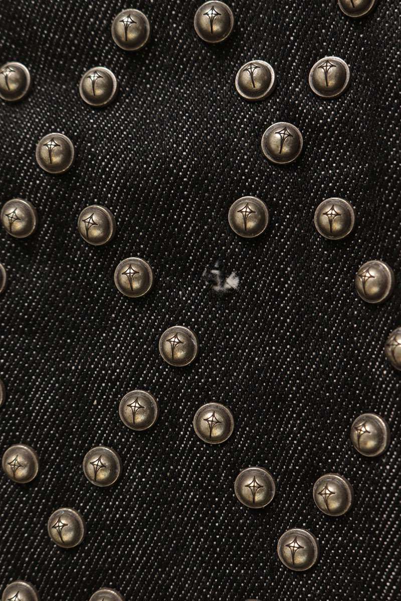 THUG CLUB Angel Studs Double Knee Jeans Multi Size 2