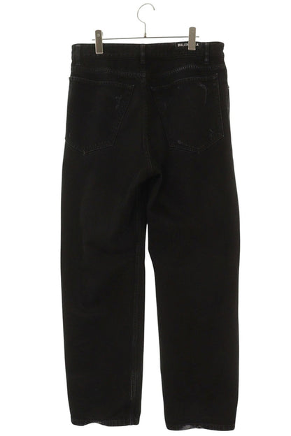 BALENCIAGA Distressed Jeans Black Size S
