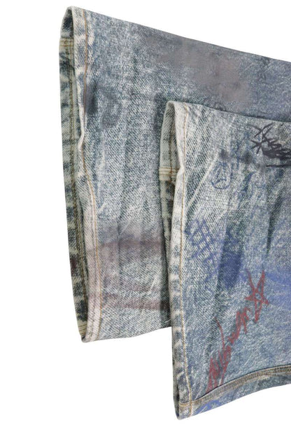 Protocol Index GRAFFITI TROMPE-L'OEIL PANTS Multi Size 1