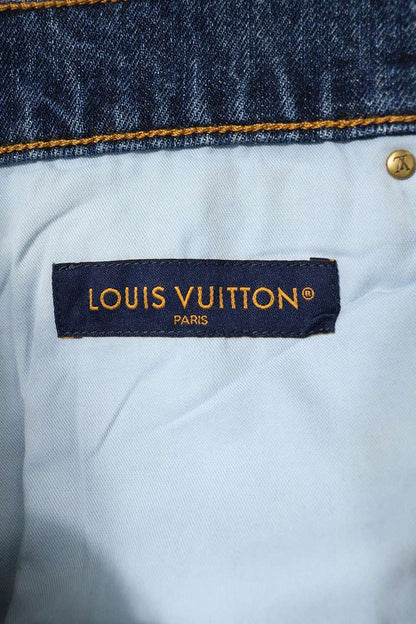 LOUISVUITTON 26AW Raindrop Embellished Jeans Size 36