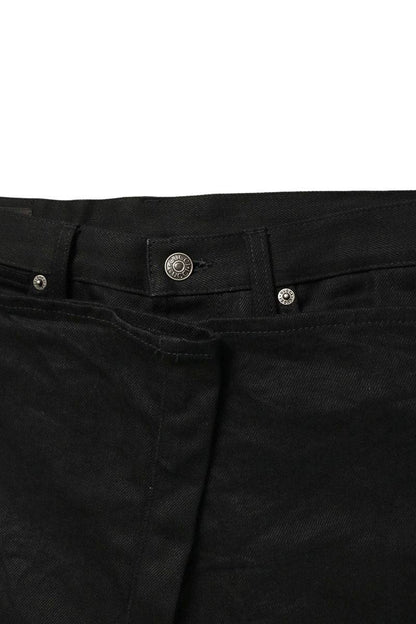 GUCCI 25AW Horsebit Black Denim Jeans Size 30