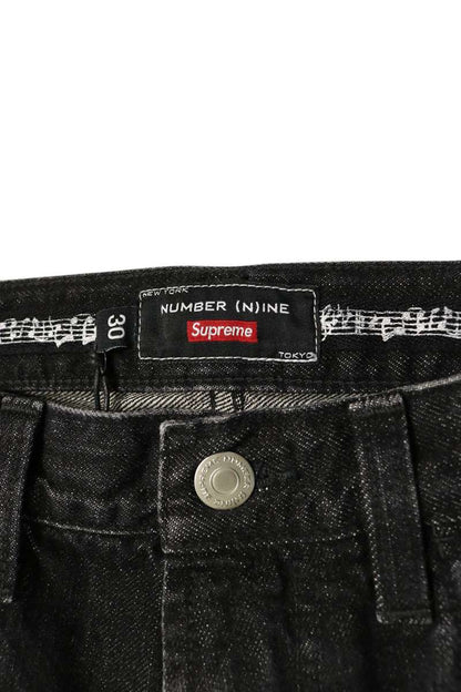 SUPREME x N(N)ine 25AW Patch Loose Fit Jeans Size 30