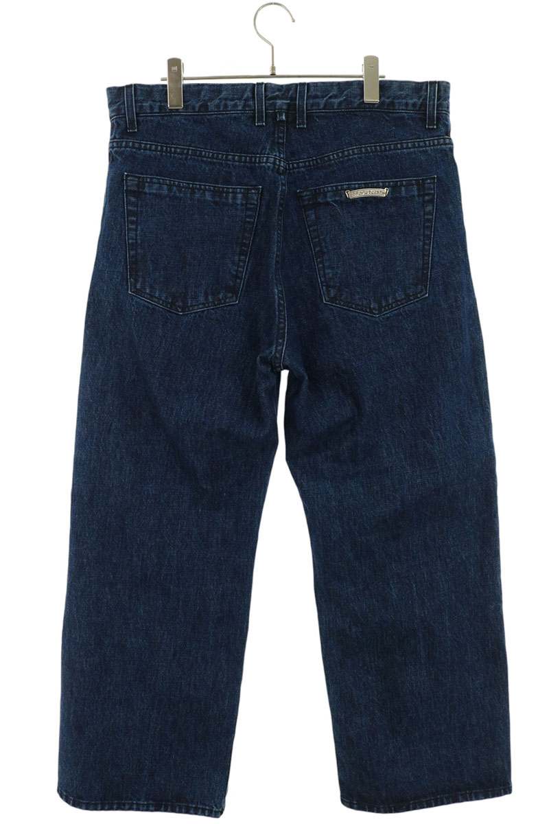 Chrome Hearts KS FIT DENIM PANTS Wide Washed Multi Size 34