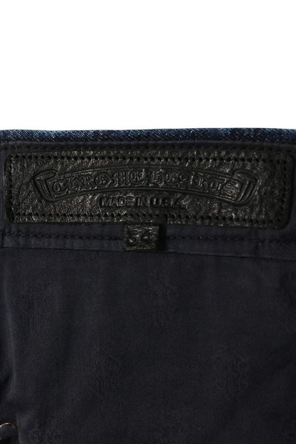 Chrome Hearts KS FIT DENIM PANTS Wide Washed Multi Size 34