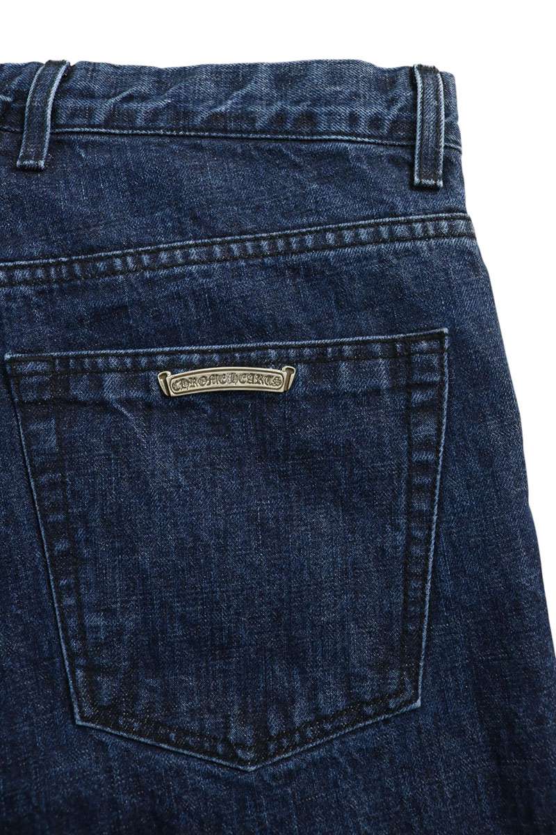 Chrome Hearts KS FIT DENIM PANTS Wide Washed Multi Size 34