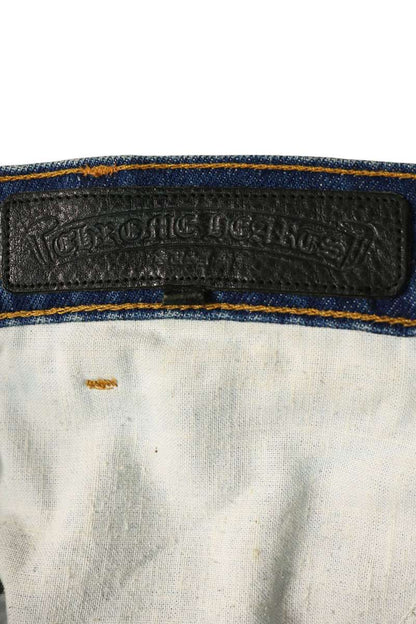 Chrome Hearts Washed 505 Cross Patch Jeans Multi Size 34