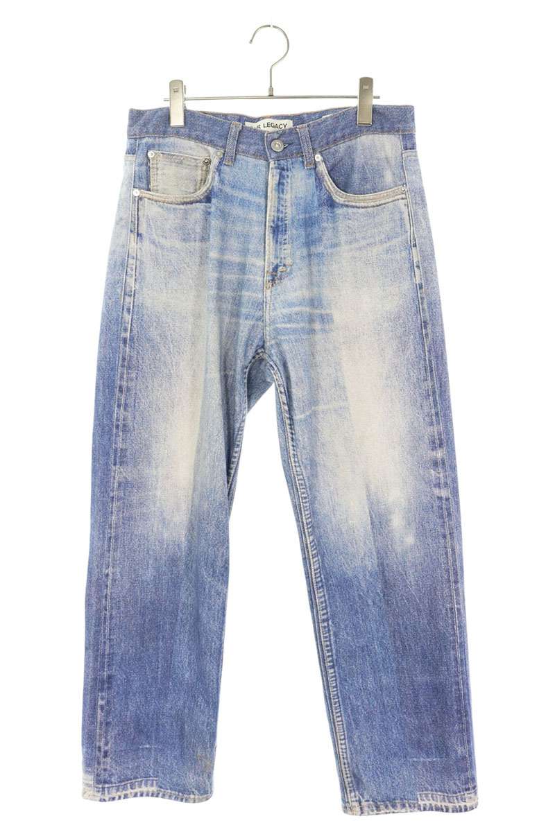 OUR LEGACY Transfer Print Indigo Denim Jeans Size 29