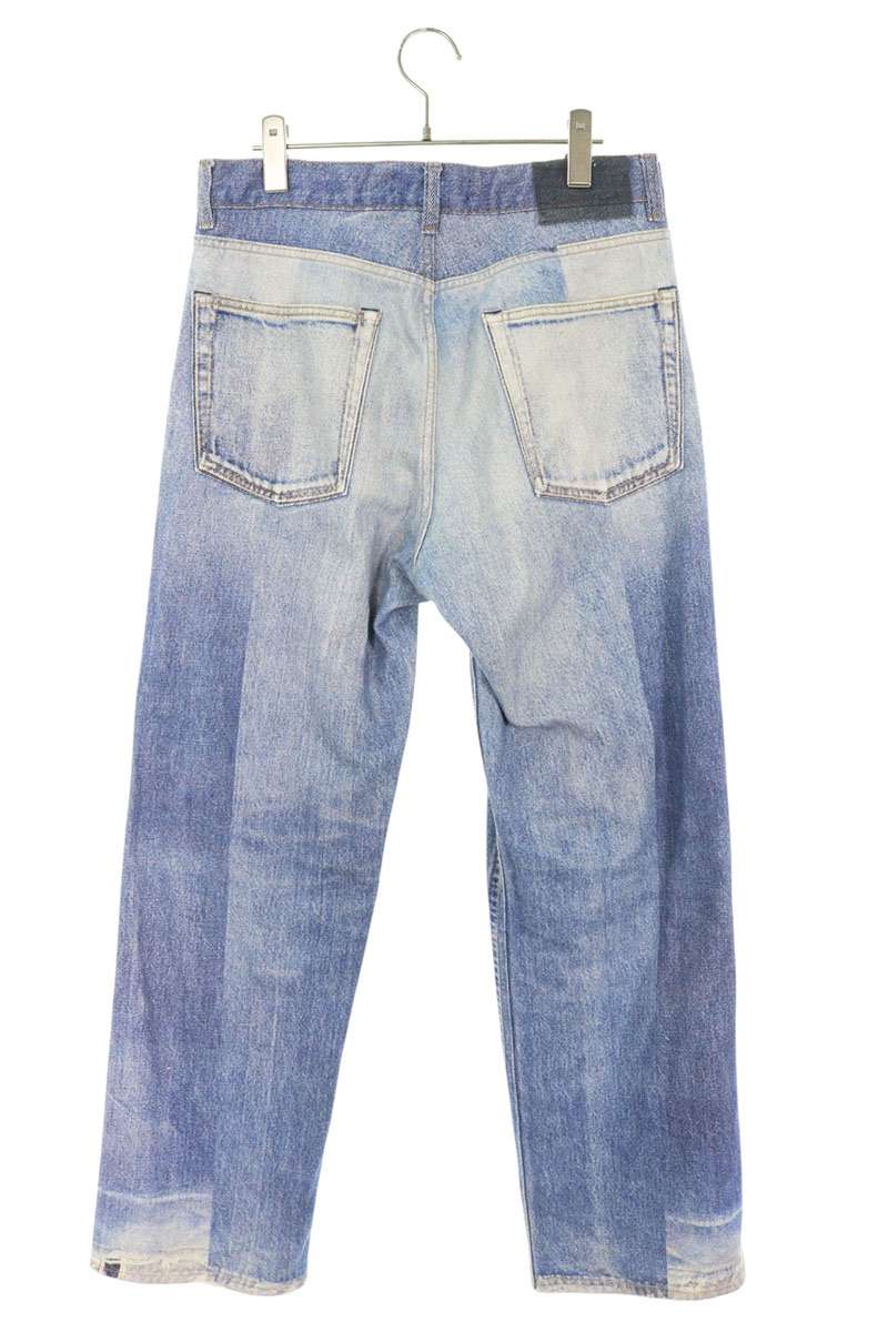 OUR LEGACY Transfer Print Indigo Denim Jeans Size 29