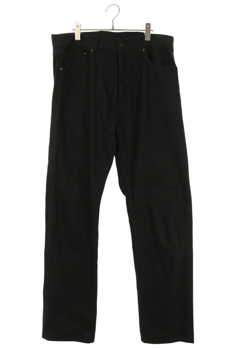 FOG ESSENTIALS Rubber Logo Wide Jeans Black Size 34