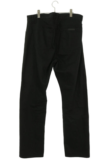 FOG ESSENTIALS Rubber Logo Wide Jeans Black Size 34