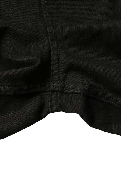 FOG ESSENTIALS Rubber Logo Wide Jeans Black Size 34