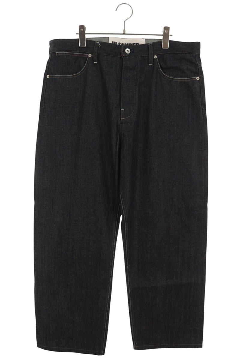 JILSANDER Back Logo Patch Loose Fit Denim Jeans Size 35