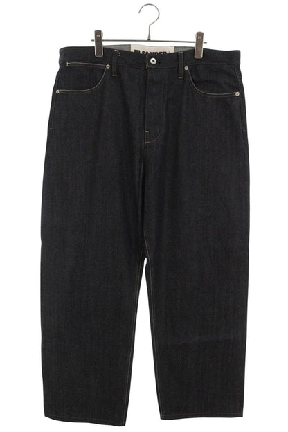 JILSANDER Back Logo Patch Loose Fit Denim Jeans Size 35