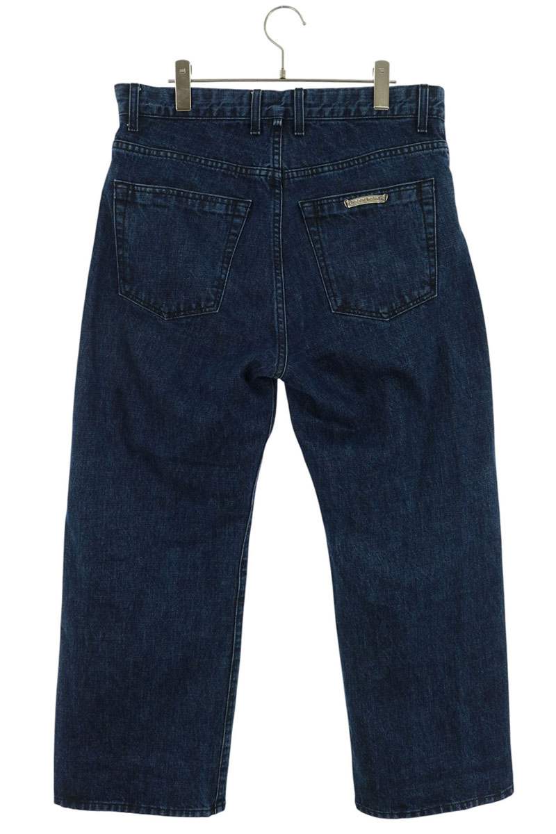 Chrome Hearts KS FIT Wide Washed Denim Jeans Pants Size 32