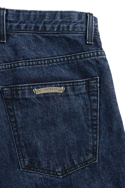 Chrome Hearts KS FIT Wide Washed Denim Jeans Pants Size 32
