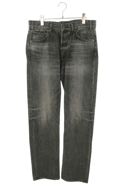 CELINE Black Mirror Ink Wash Cart Jeans Size 31
