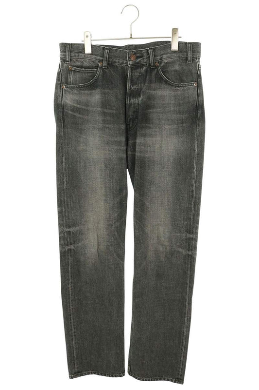 CELINE Black Mirror Ink Wash Cart Jeans Size 31