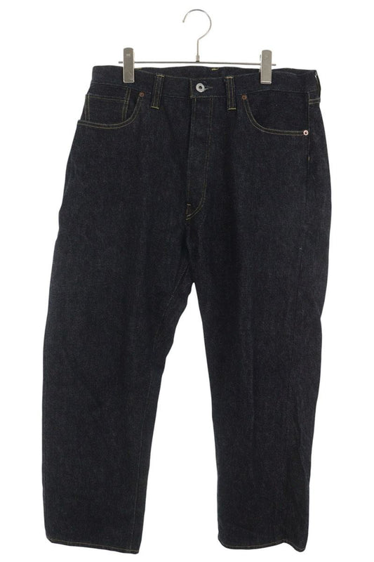 A.PRESSE Washed Wide Denim Pants Indigo Size 32