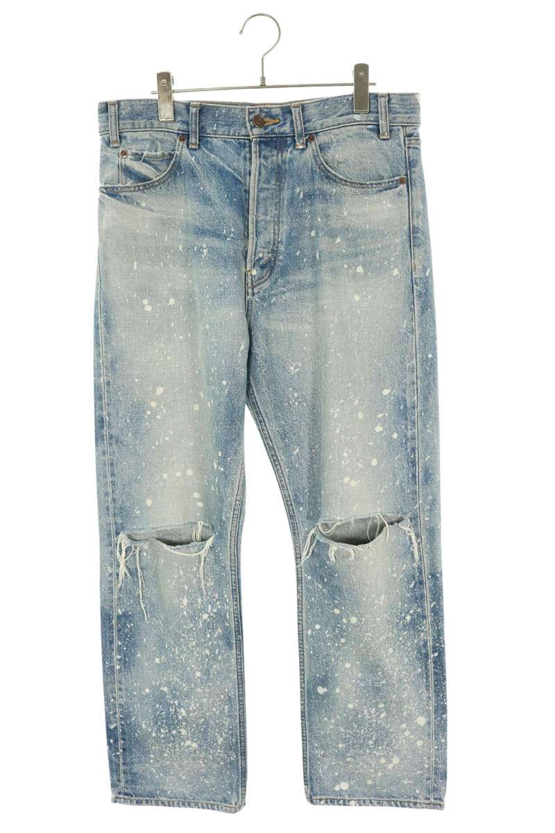 CELINE Karl Distressed Bleach Jeans Size 30