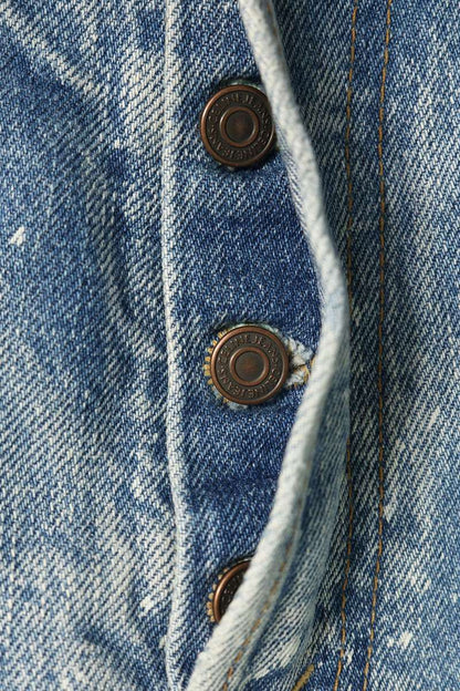 CELINE Karl Distressed Bleach Jeans Size 30