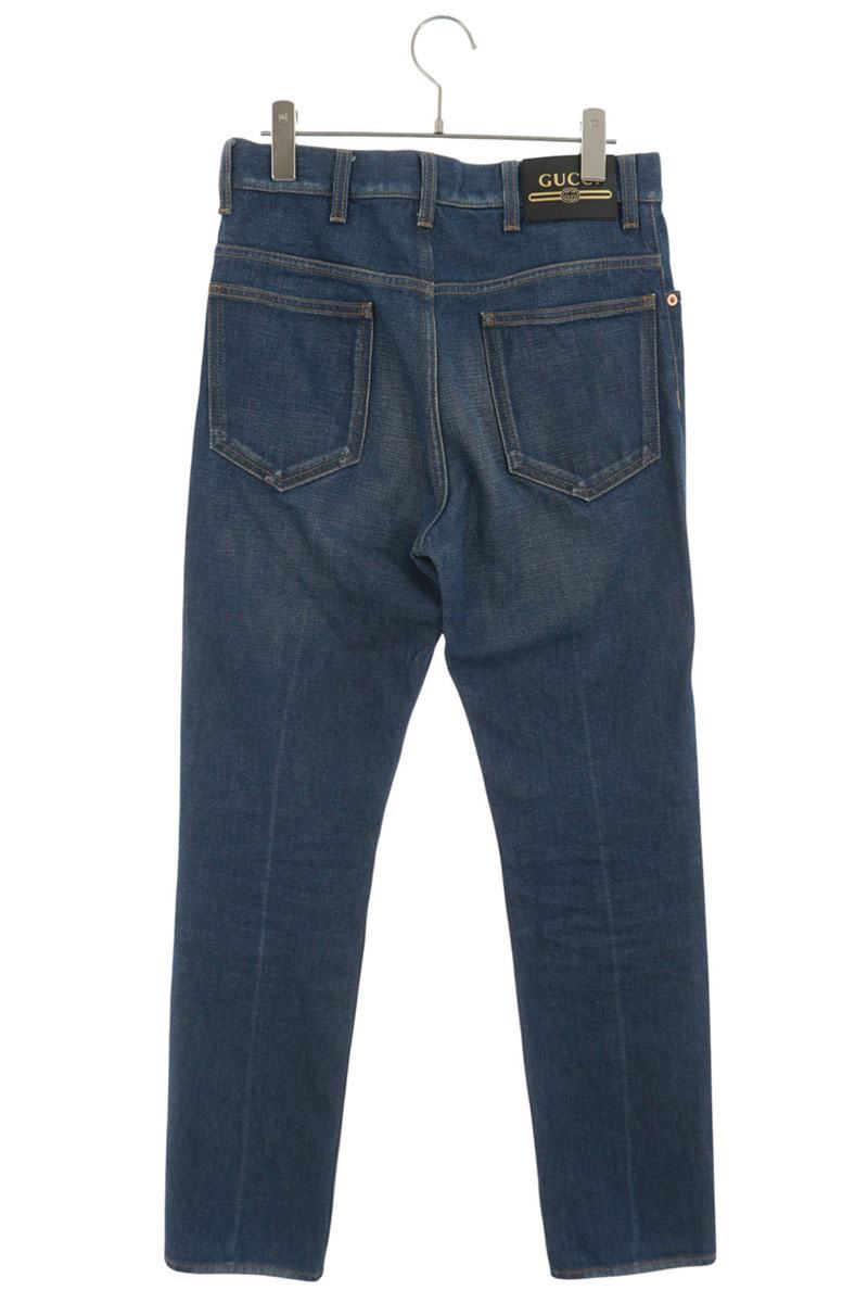 GUCCI Straight Blue Denim Jeans Size 28