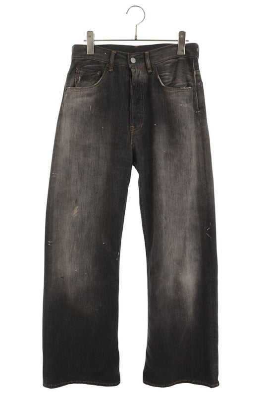 ACNE STUDIOS Black Trafalgar Regular Fit Denim Jeans Size 28