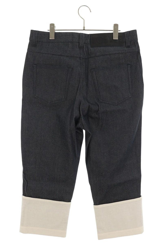 LOEWE Fisherman Non-Wash Denim Jeans Indigo Size 48