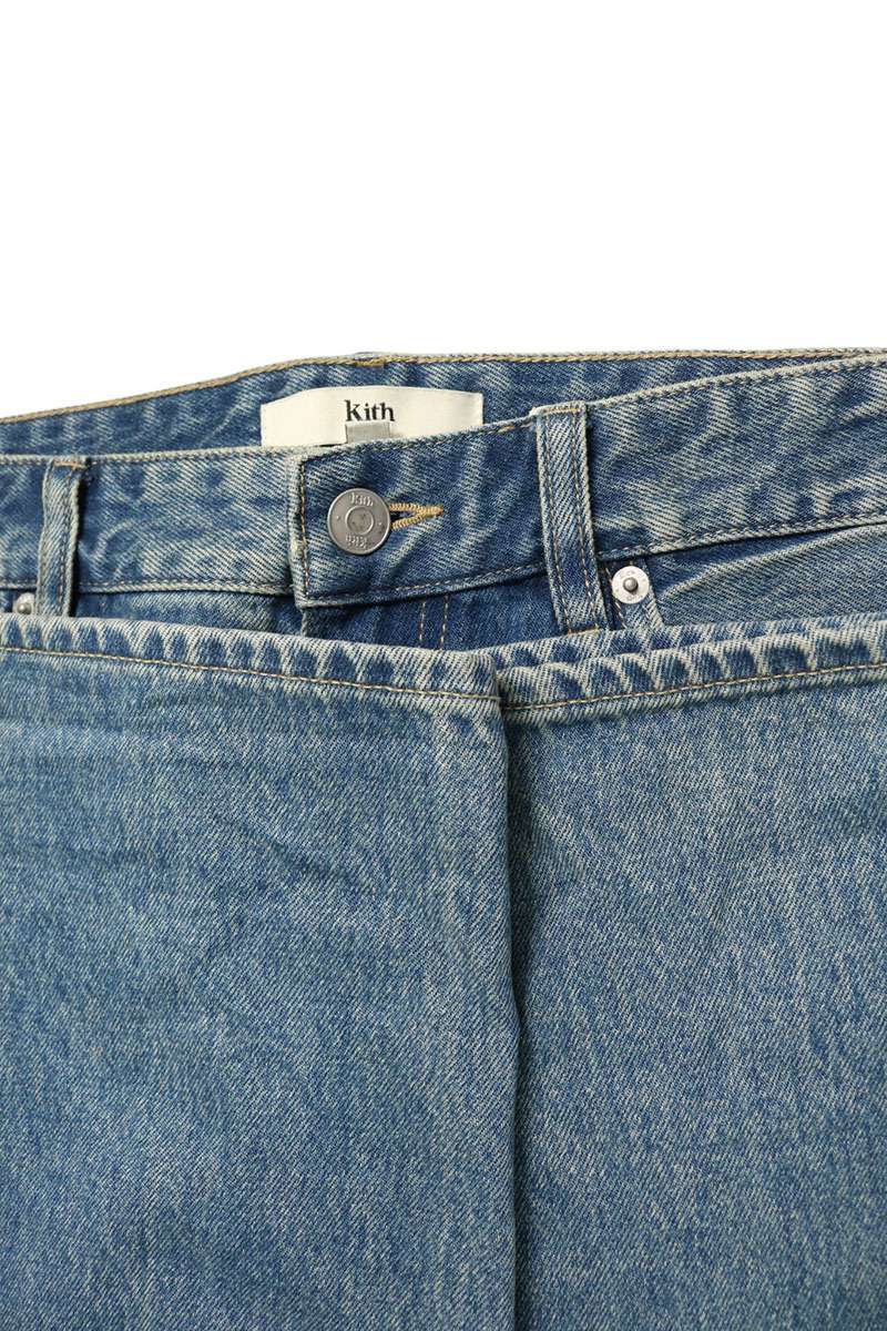 KITH Washed Denim Jeans Light Indigo Size 36