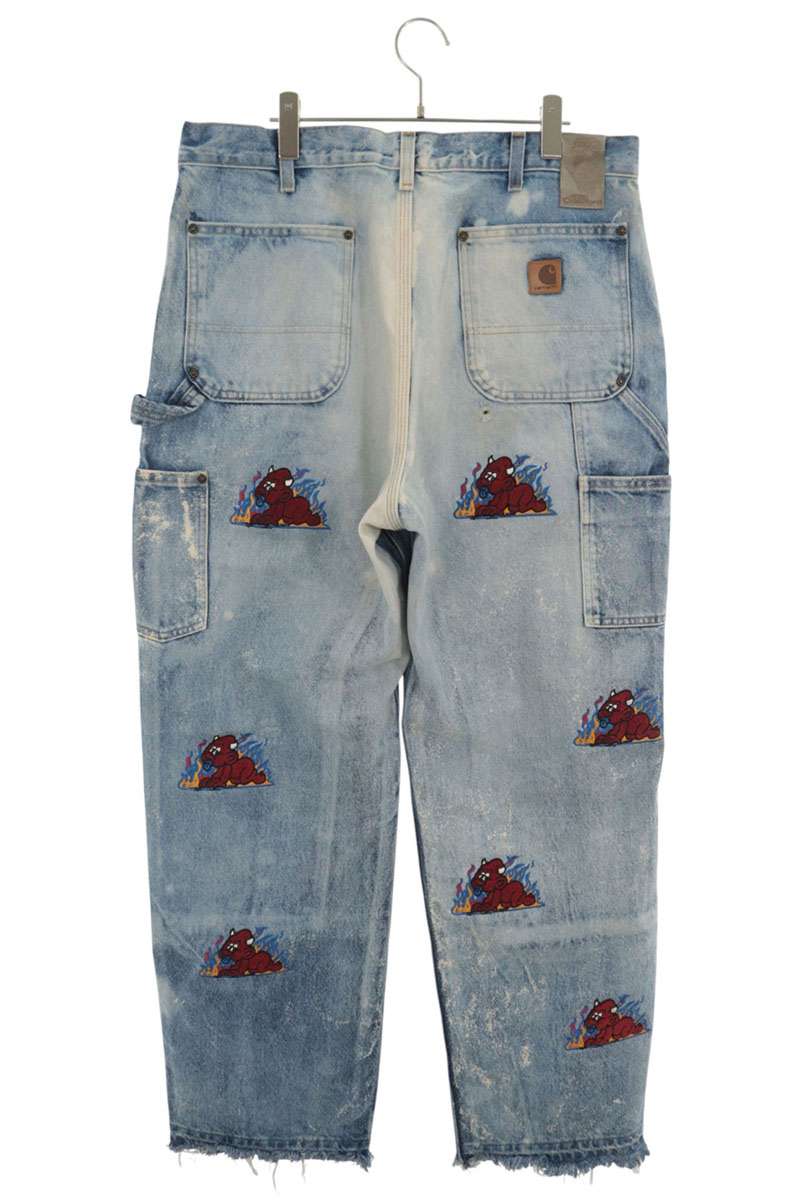 SHAUN CRAWFORD Carhartt Custom Double Pants Blue Size 36