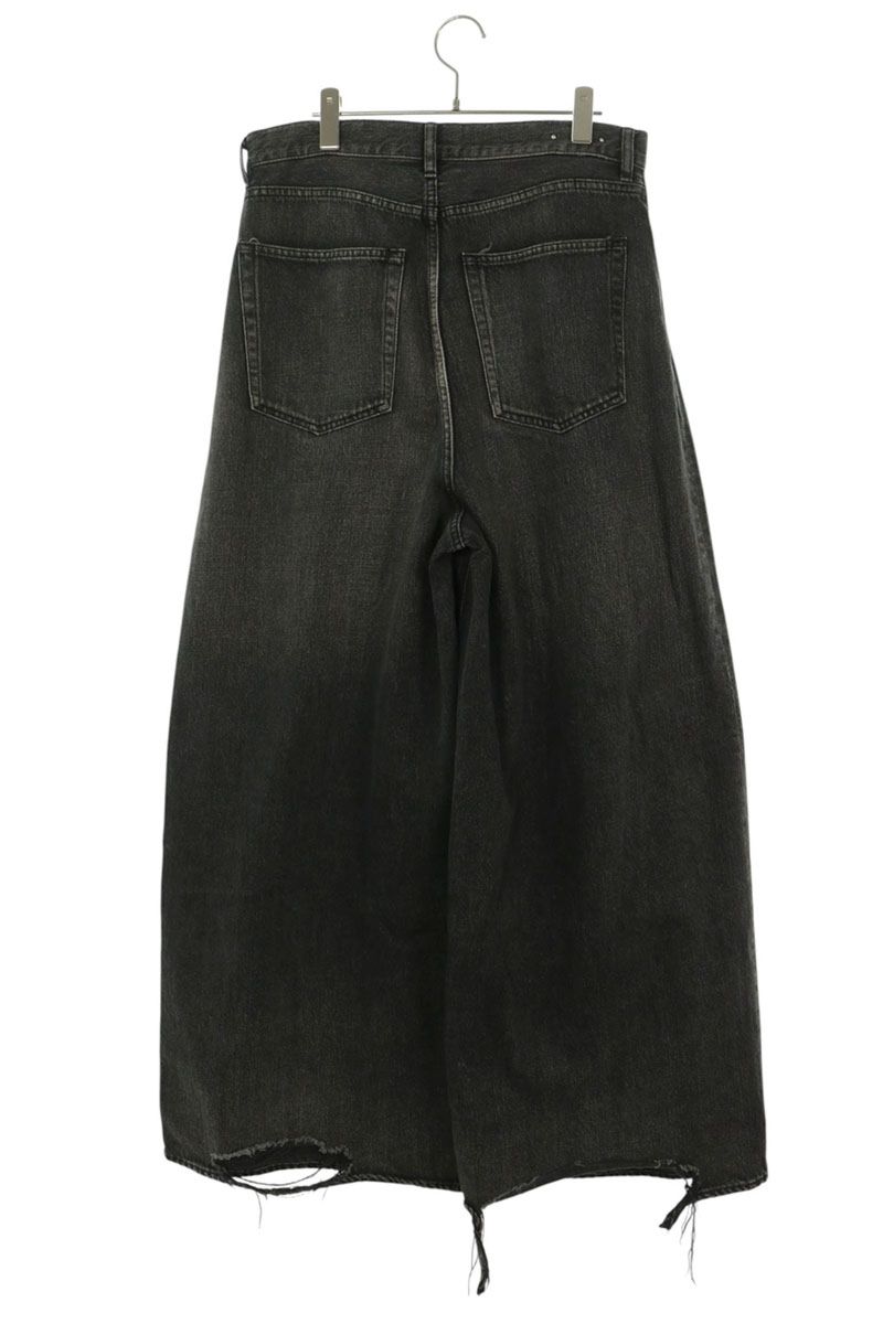 MINEDENIM Giant Baggy Denim Jeans Black Size 7