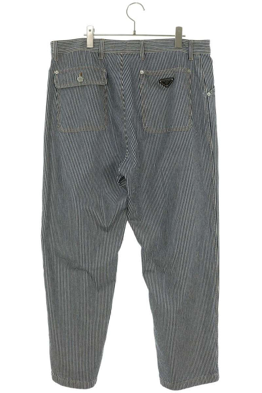 PRADA Isetan Limited Stripe Denim Jeans Blue Size L