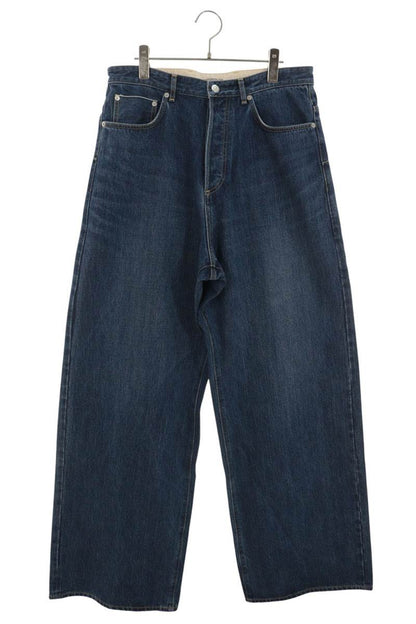 DIOR 443D017AY556 Extra Wide Denim Jeans Size 32