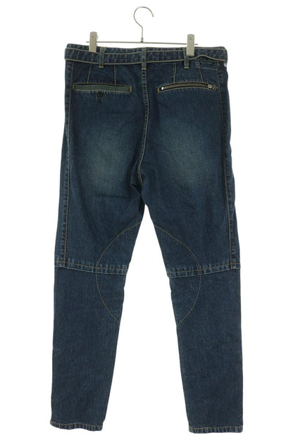 Sacai Belted Biker Jeans Blue Size 3