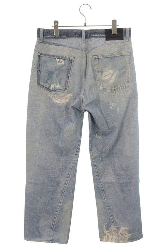 OUR LEGACY Blue Digital Print Denim Jeans Size 30