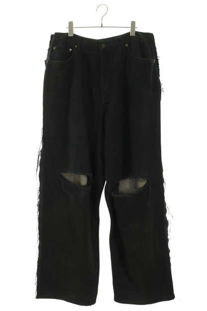 PROJECT GR Panelled Denim Jeans Black Size 2