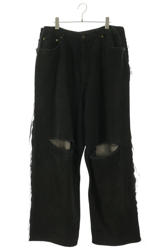 PROJECT GR Panelled Denim Jeans Black Size 2