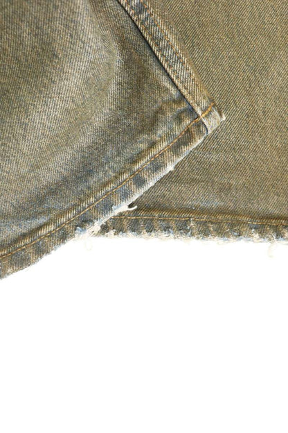ACNE STUDIOS Coated Super Baggy Fit Jeans Indigo Size 32