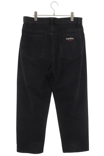 SUPREME 25SS Baggy Denim Jeans Black Size 30