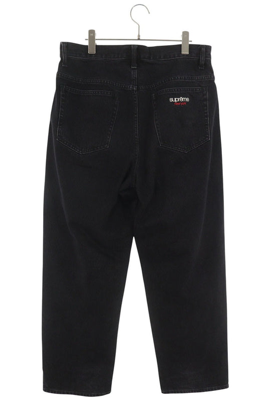 SUPREME 25SS Baggy Denim Jeans Black Size 30