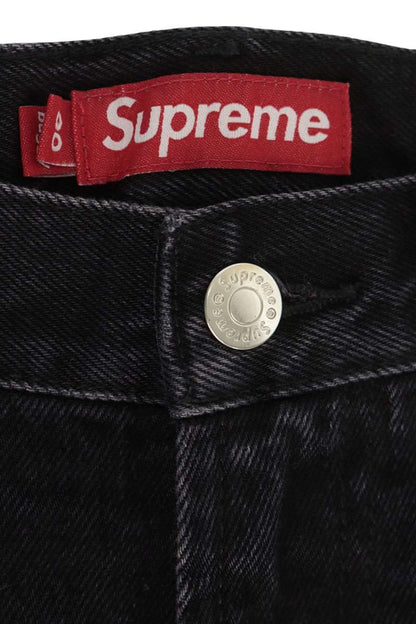SUPREME 25SS Baggy Denim Jeans Black Size 30