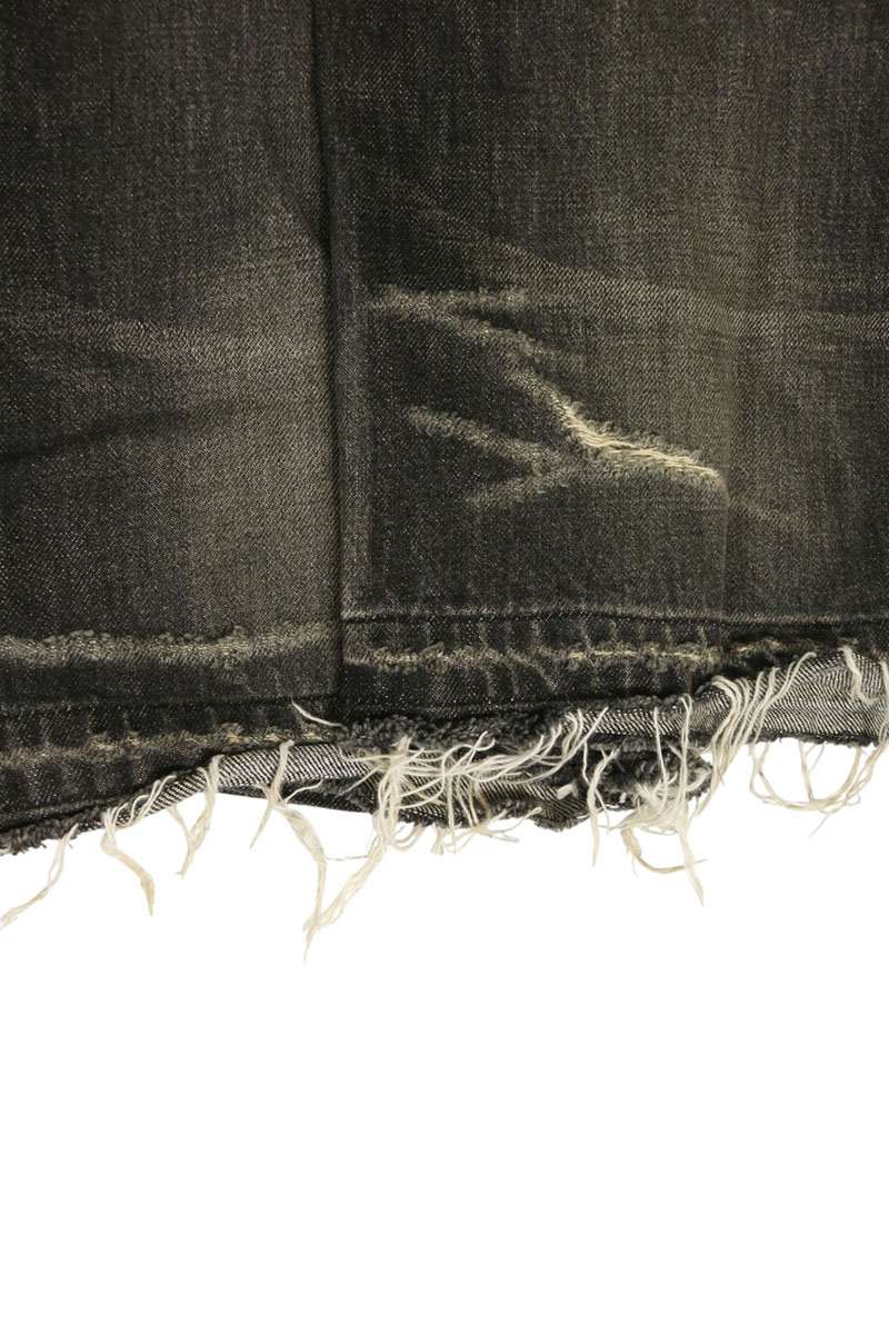 CELINE Distressed Wesley Denim Jeans Black Size 31