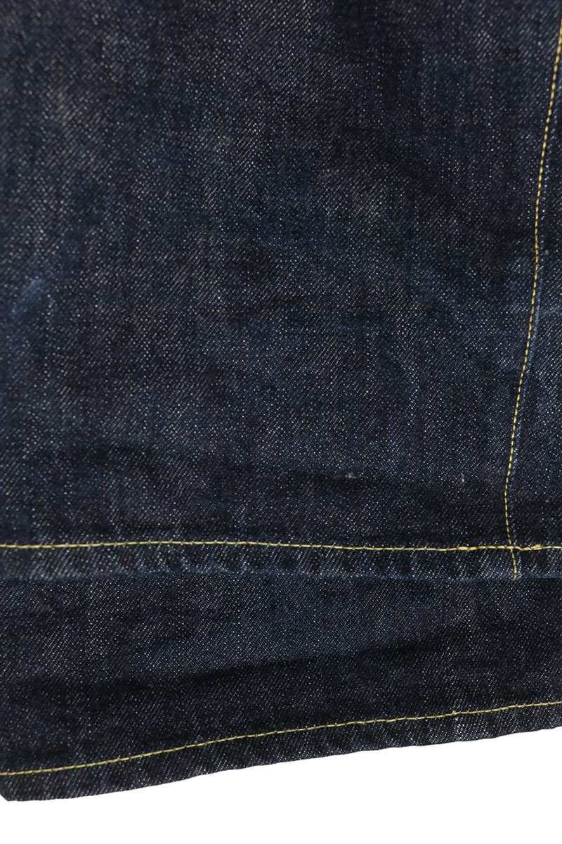 SAINT MICHAEL Rigid Denim Jeans Indigo Size M
