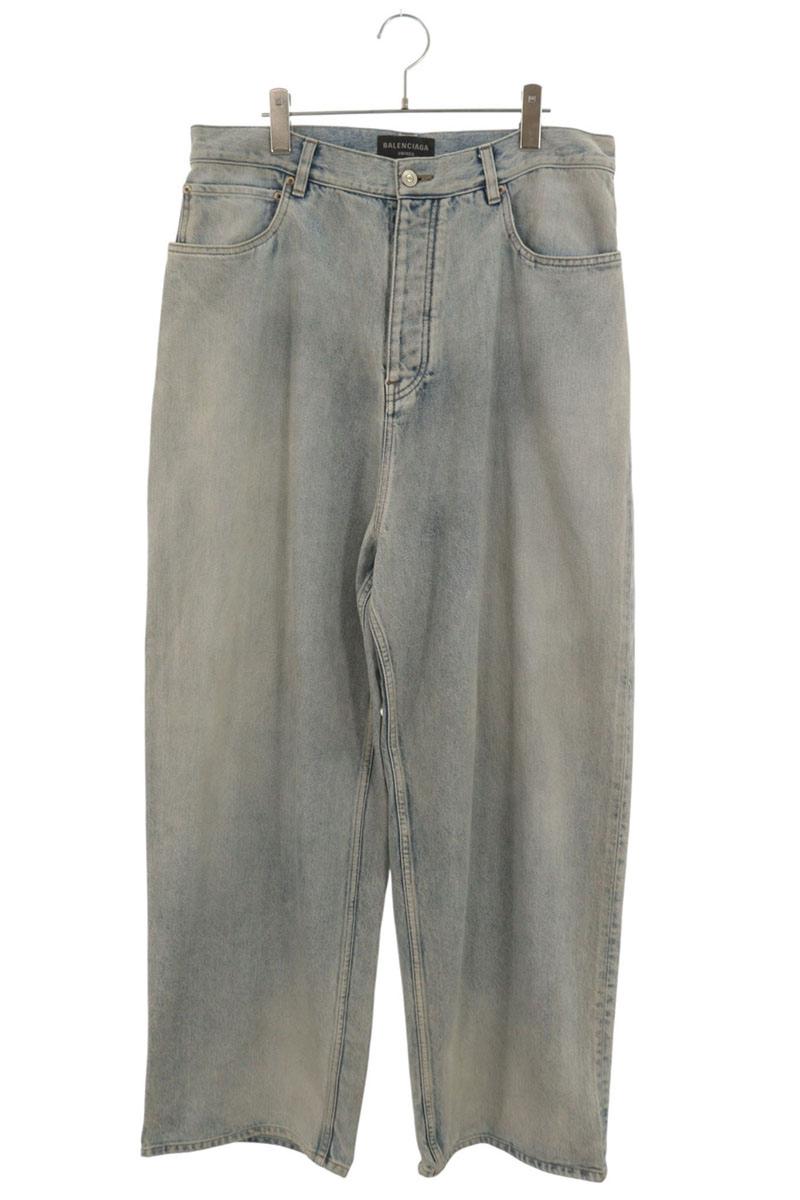 BALENCIAGA 24SS Wide Baggy Denim Jeans Size M