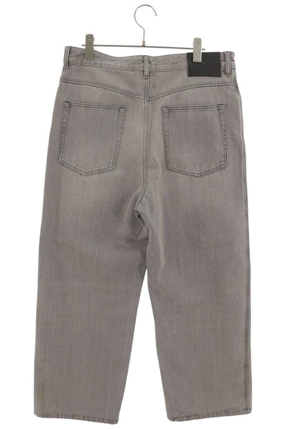 LOEWE Anagram Embroidered Baggy Denim Jeans Size 48
