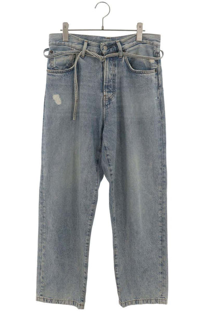 ACNE STUDIOS 1991 Toj Distressed Straight Light Blue Jeans Size 27