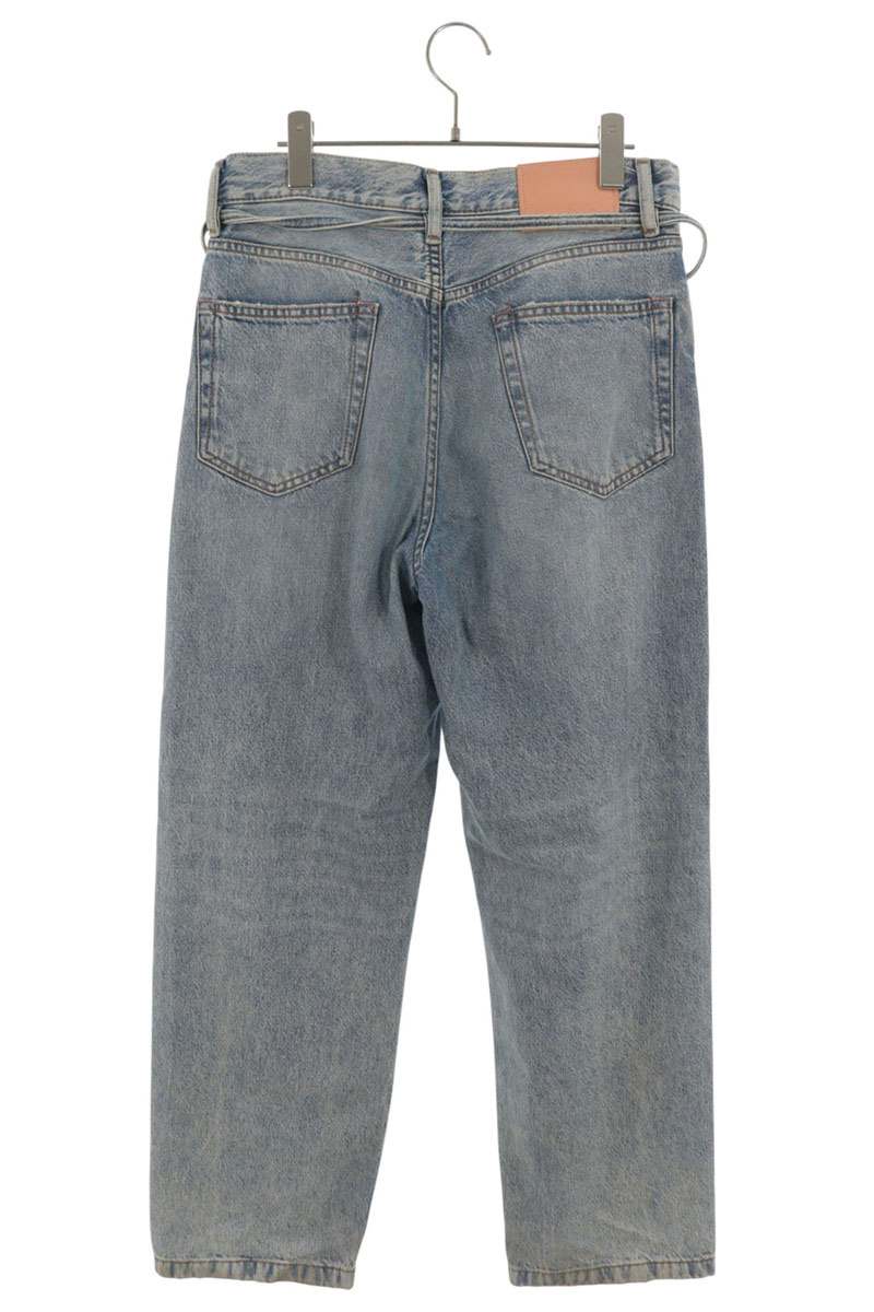ACNE STUDIOS 1991 Toj Distressed Straight Light Blue Jeans Size 27