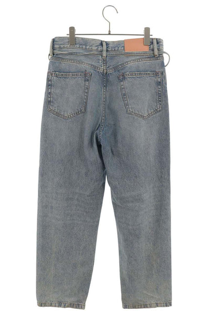 ACNE STUDIOS 1991 Toj Distressed Straight Light Blue Jeans Size 27