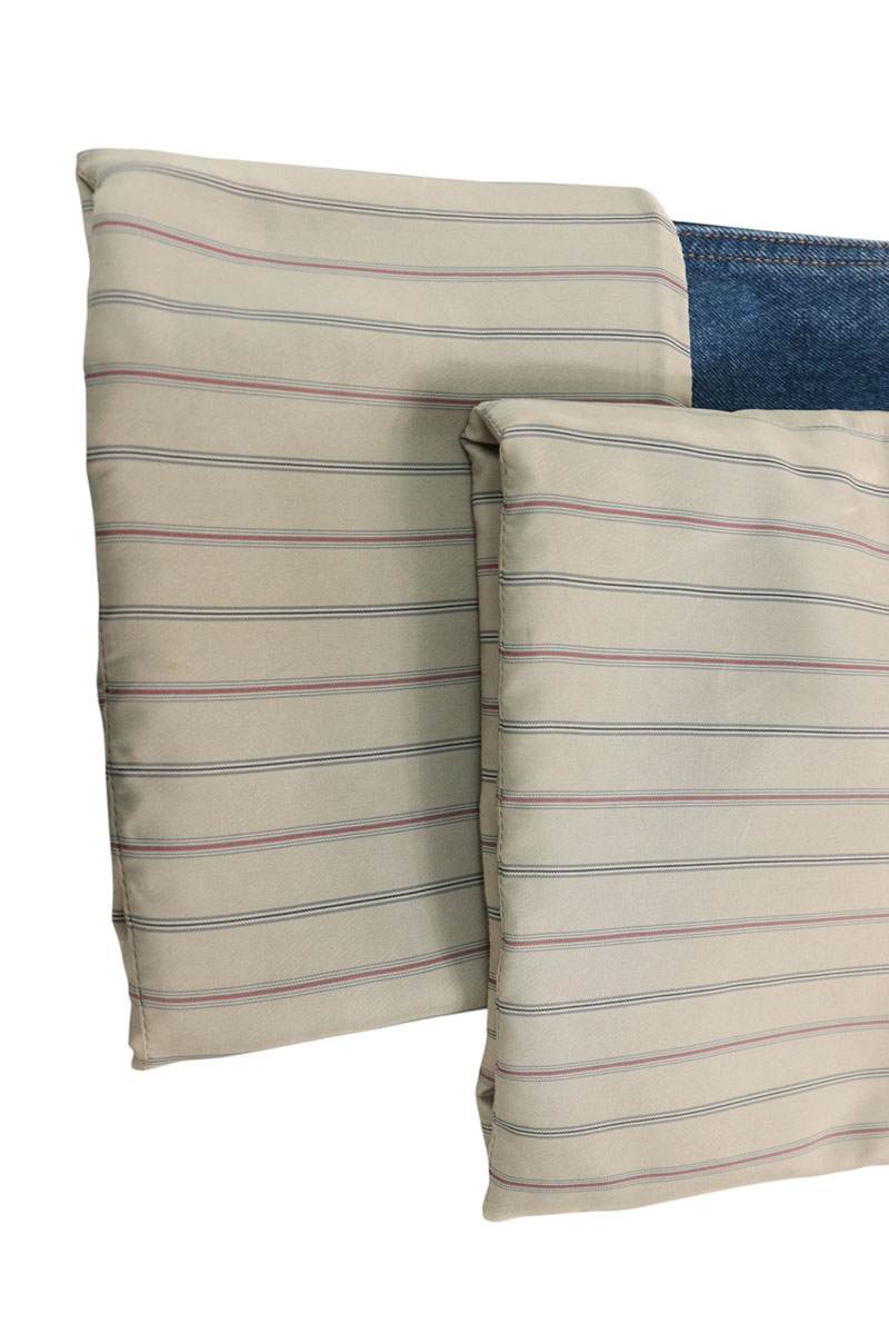 LOEWE Indigo Stripe Panel Fisherman Denim Jeans Size 38